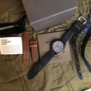 Filson Mackinaw Field Watch by Shinola